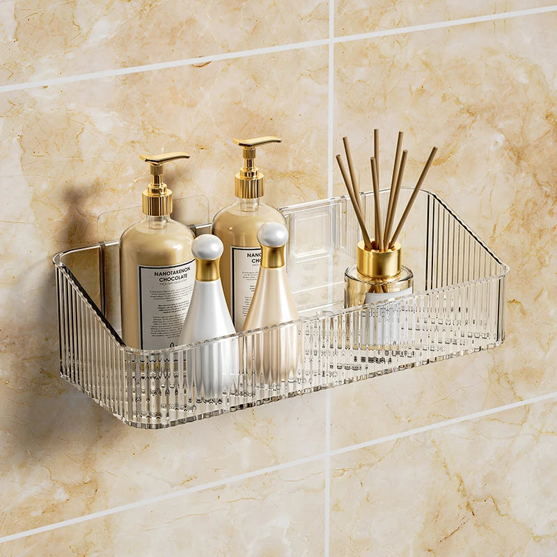 Wall Mounted Cosmetics Storage Rack