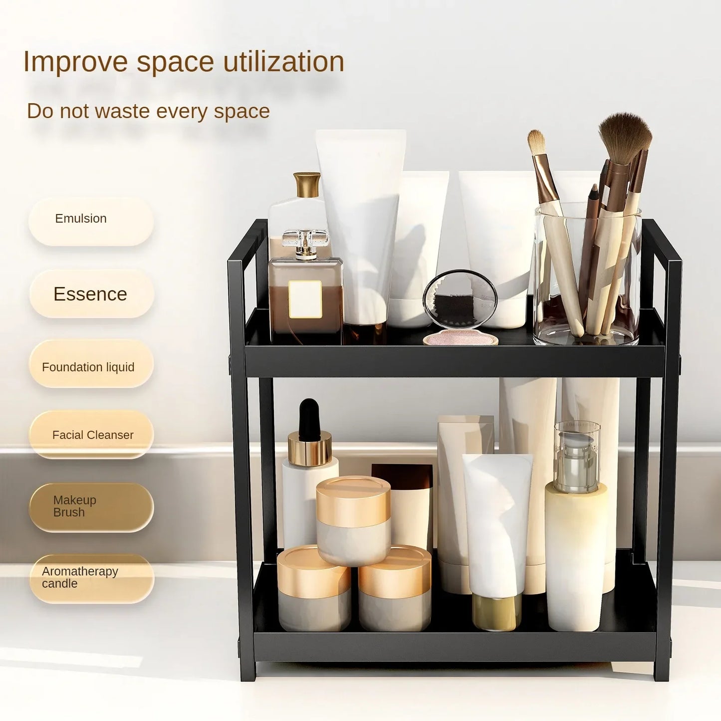 2 Tier Under Sink Organizer