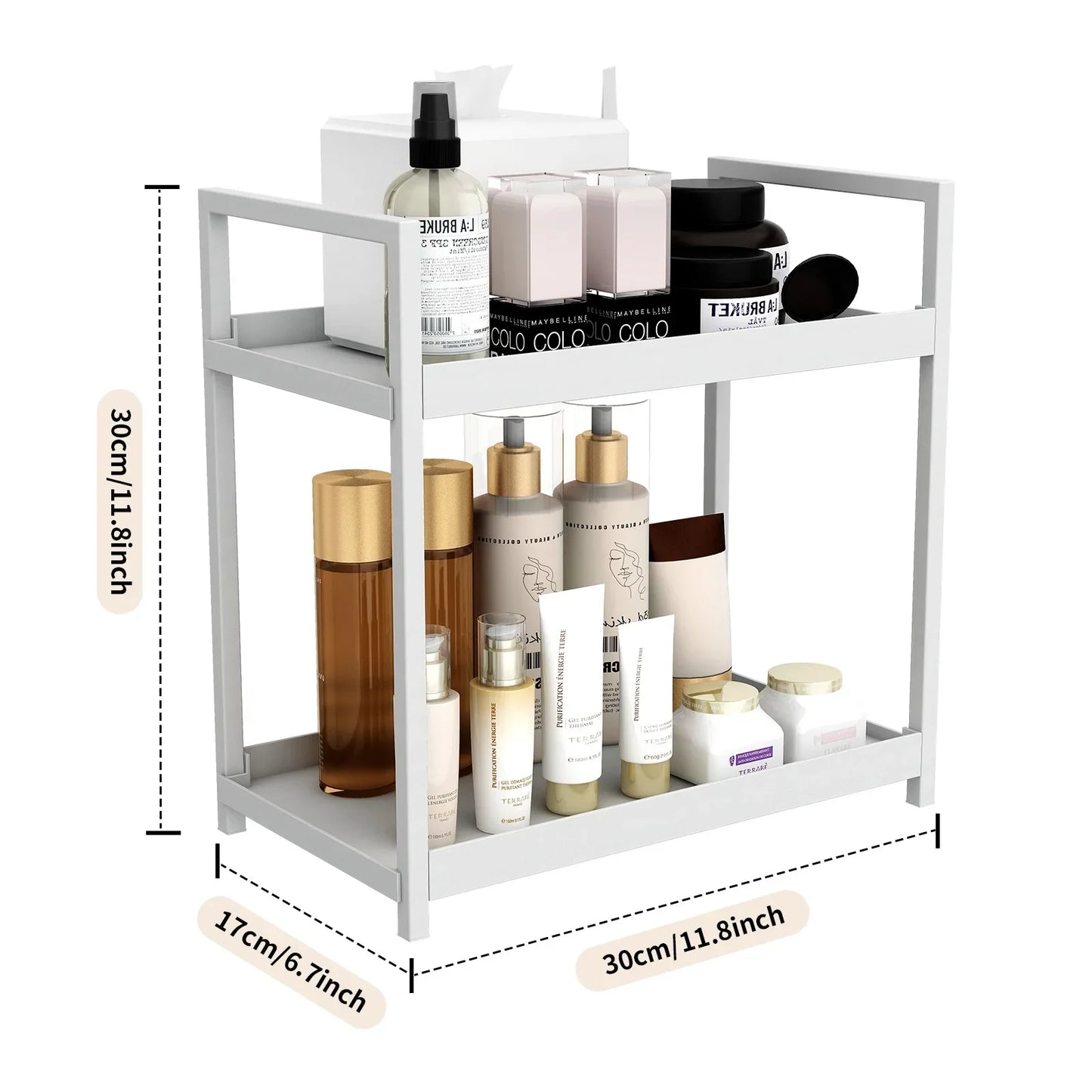 2 Tier Under Sink Organizer
