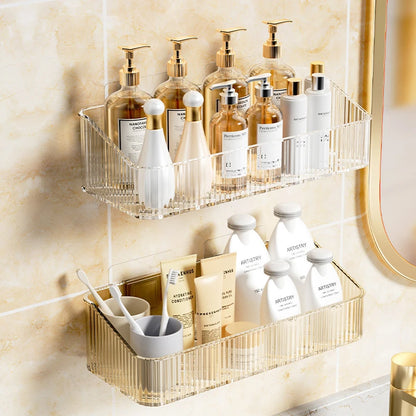 Wall Mounted Cosmetics Storage Rack