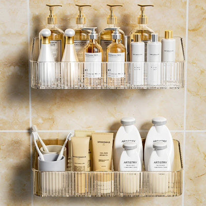 Wall Mounted Cosmetics Storage Rack