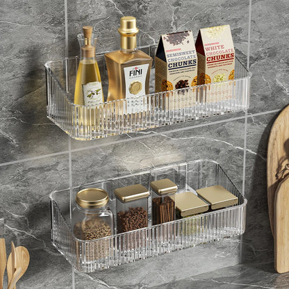 Wall Mounted Cosmetics Storage Rack