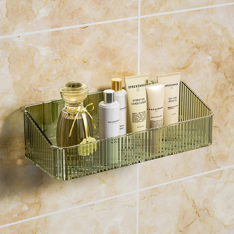 Wall Mounted Cosmetics Storage Rack